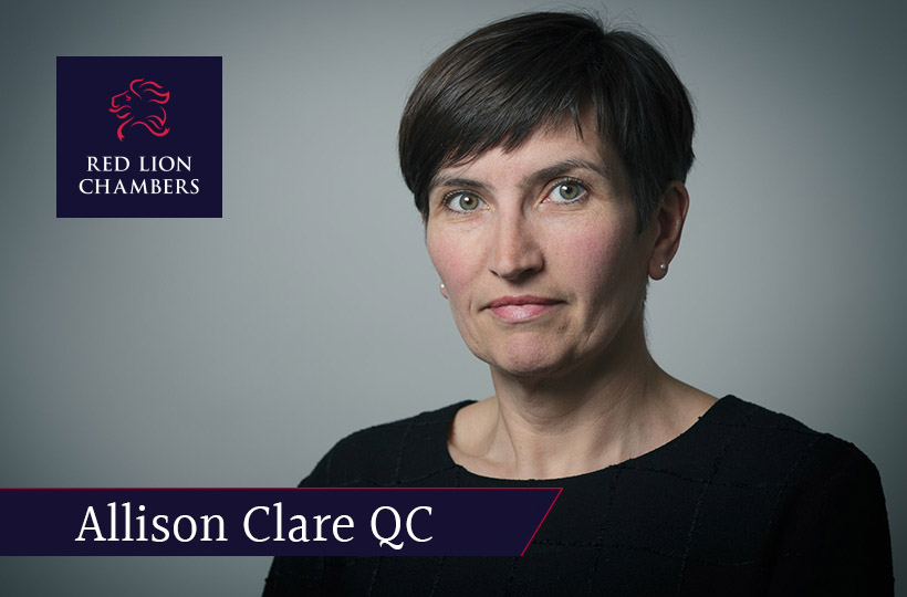 The Bar Council invites Allison Clare QC to Money Laundering Working Group