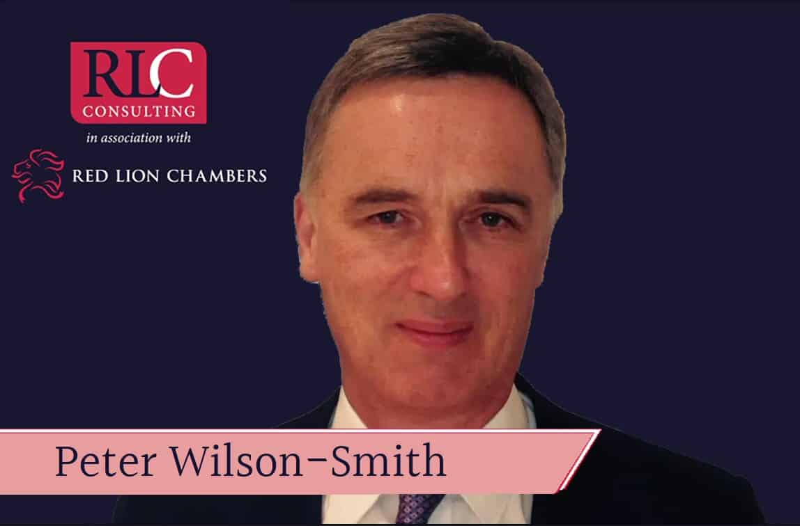 RL Consultant Peter Wilson-Smith writes opinion piece in "Reaction"