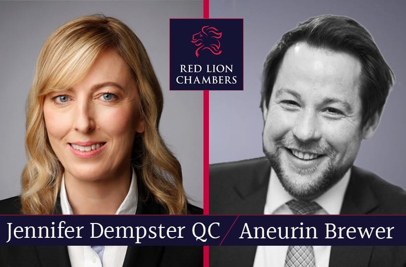 Jenni Dempster QC and Aneurin Brewer write for The Times