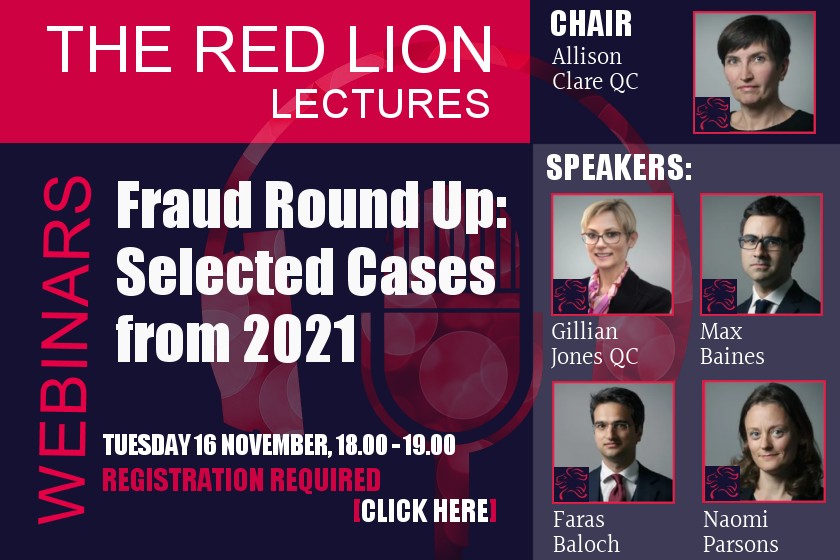 Fraud Round Up: Selected Cases from 2021 (Recording available)