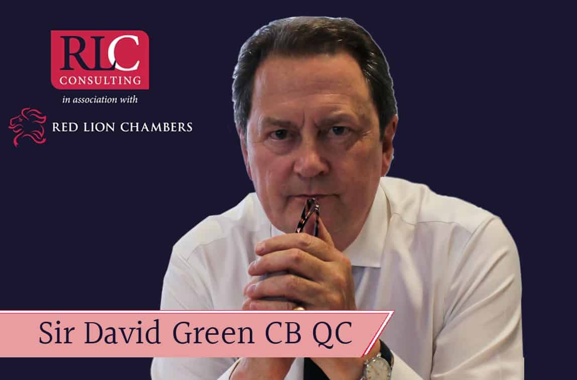 RLConsulting welcomes new member Sir David Green CB QC