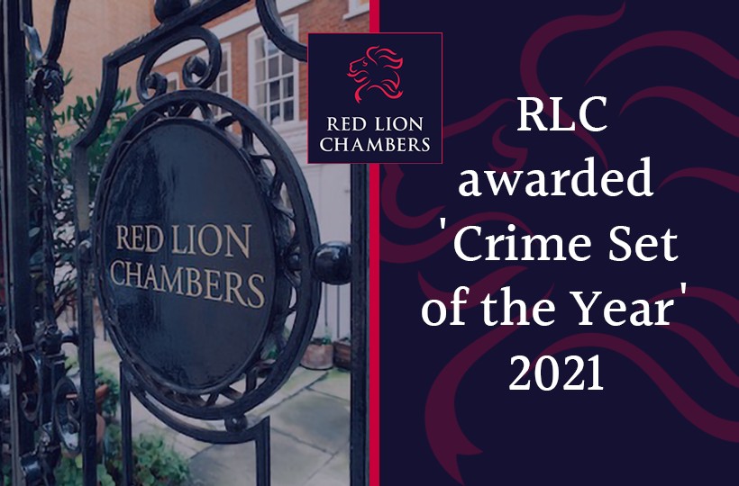 RLC awarded 'Crime Set of the Year' 2021