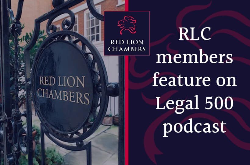 Red Lion Chambers - Leading set of Barristers Chambers in London