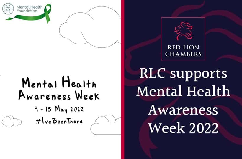 RLC supports Mental Health Awareness Week 2022