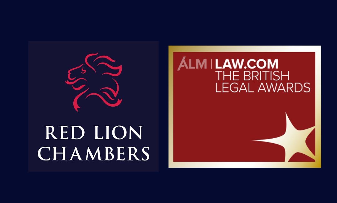 Red Lion Chambers shortlisted for Chambers of the Year – British Legal Awards 2025