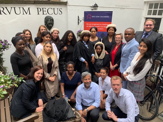 Chambers hosts UEL law students | Red Lion Chambers