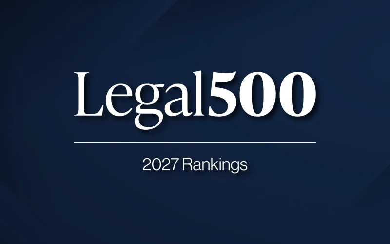 Legal 500: Chambers retains Tier 1 rankings